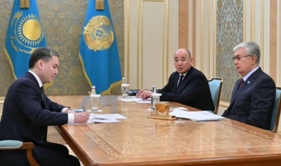 Президент Өнеркәсіп және құрылыс министрін қабылдады