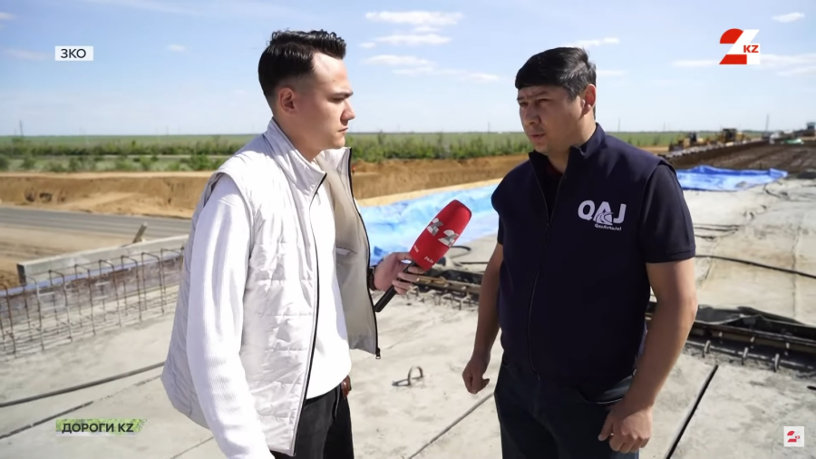 Реконструкция дороги Подстёпное - Теректы - граница РФ: 50 лет без ремонта