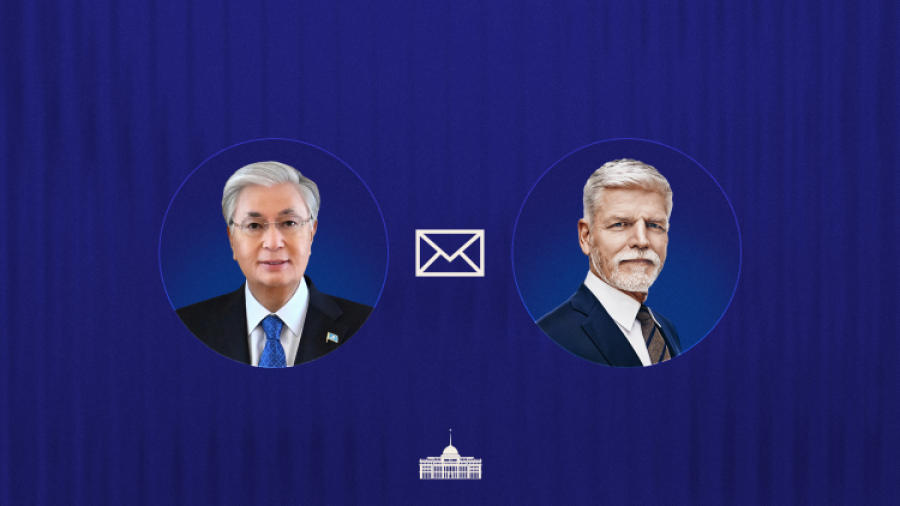 Қасым-Жомарт Тоқаев Чехия Президентін Тәуелсіздік күнімен құттықтады