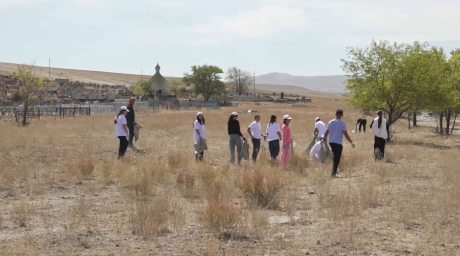 Жетісу облысында асарлатып сенбілік өткізді