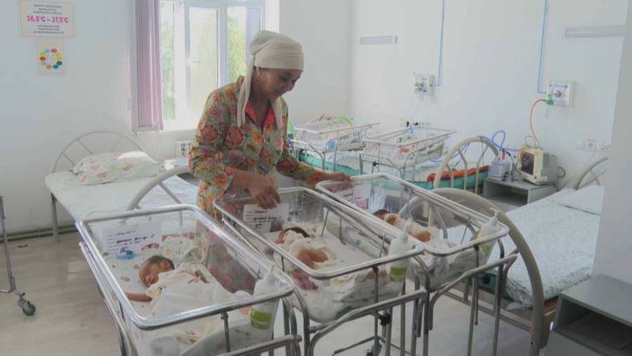 Түркістан облысында үшем дүниеге келді