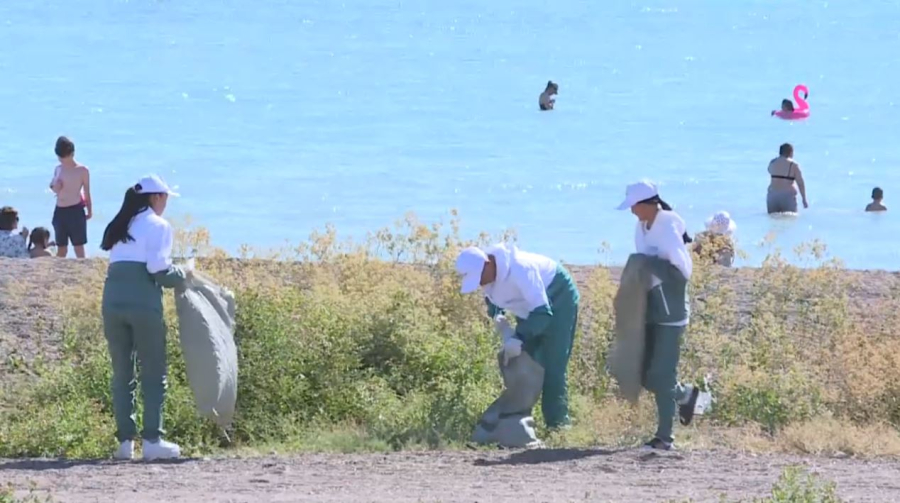 700 тонн мусора собрали в Балхаше