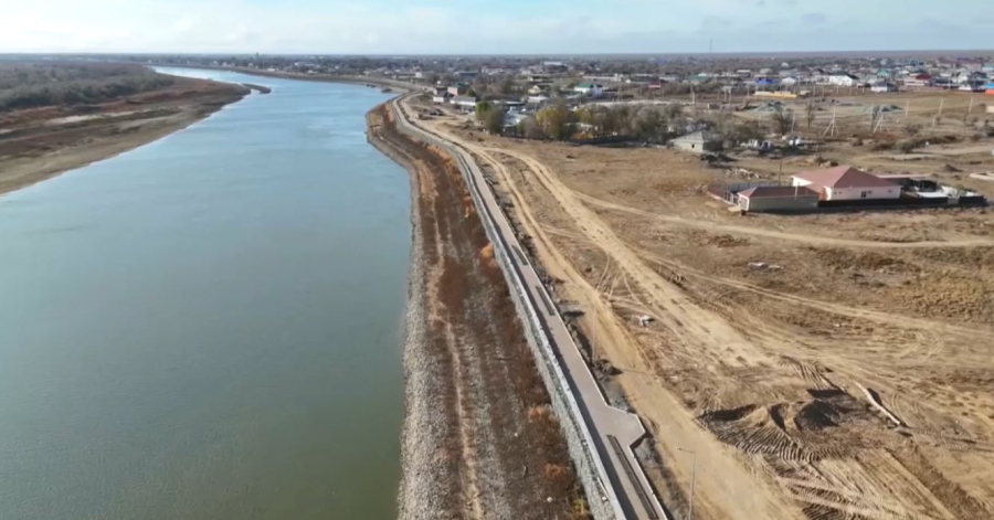 Биыл Атырау облысында жаға бекіту жұмыстары жалғасады