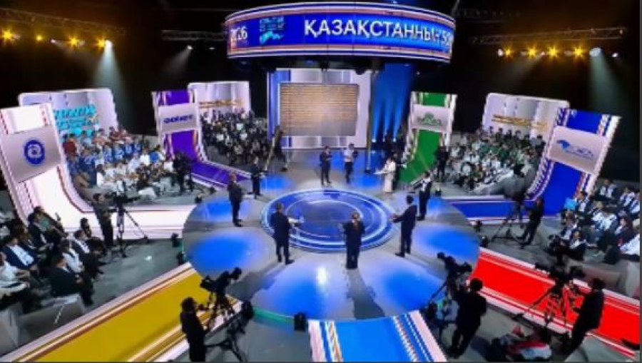 Саяси партия өкілдері тікелей эфирде кездесті