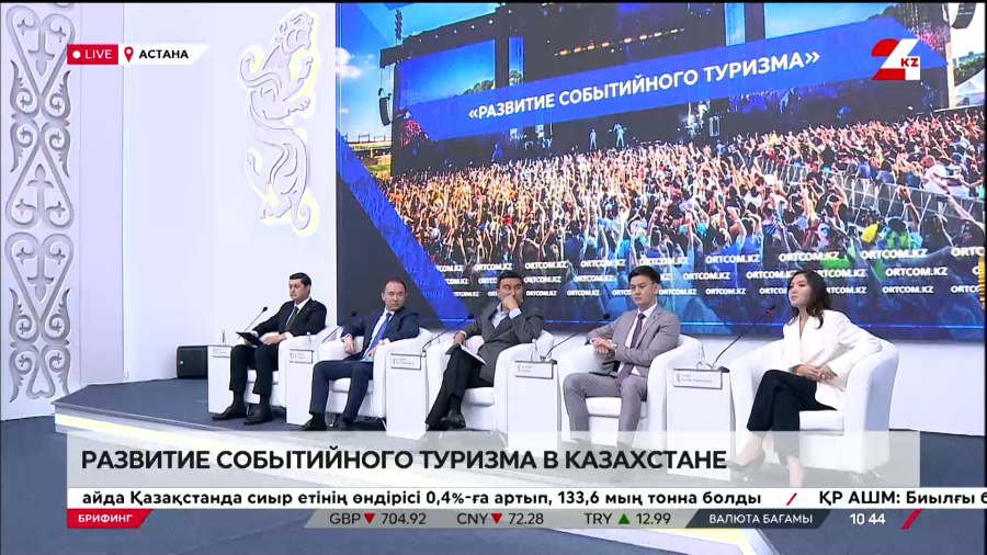 Развитие событийного туризма в Казахстане. Брифинг
