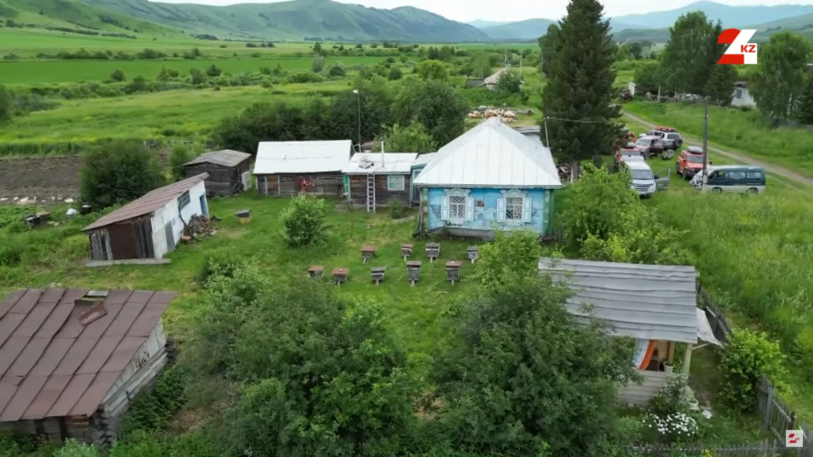 Алтайдағы ауылдың тыныс-тіршілігі