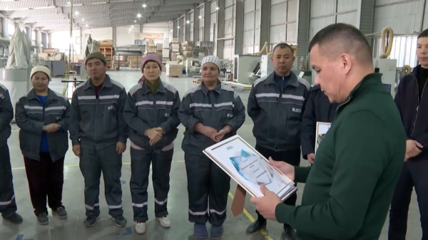 Шымкенттегі жиһаз фабрикасында «Алғыс айту» күні аталып өтті