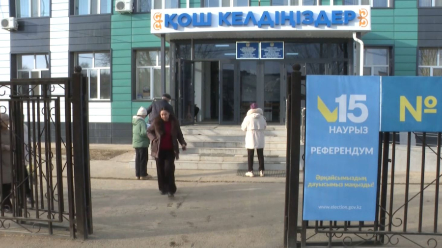 Ұлытау облысында exit poll өкілдері сауалнама жүргізді