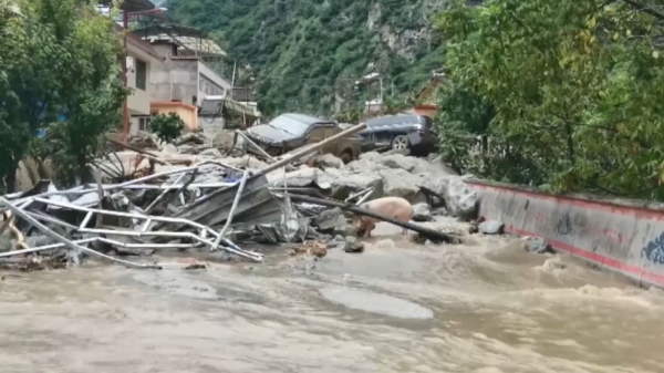 Қытайда тасқыннан 4 адам көз жұмды