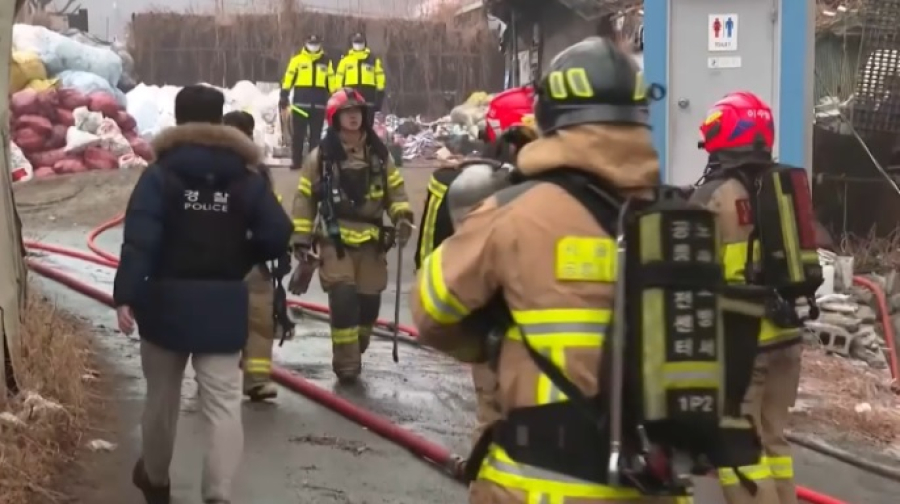 Пожар в Сеуле: 180 человек лишились жилья