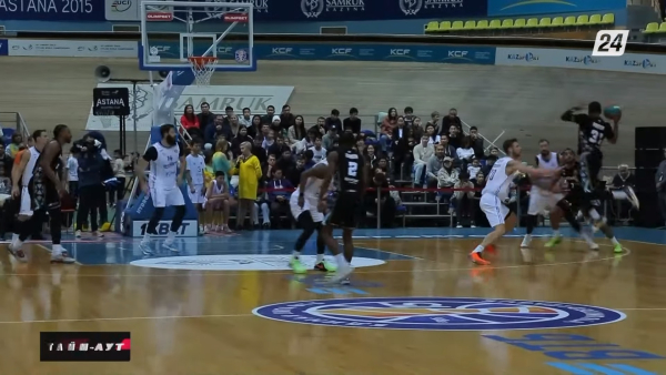 Баскетболисты из БК «Астана» провели первый матч сезона с питерским «Зенитом»