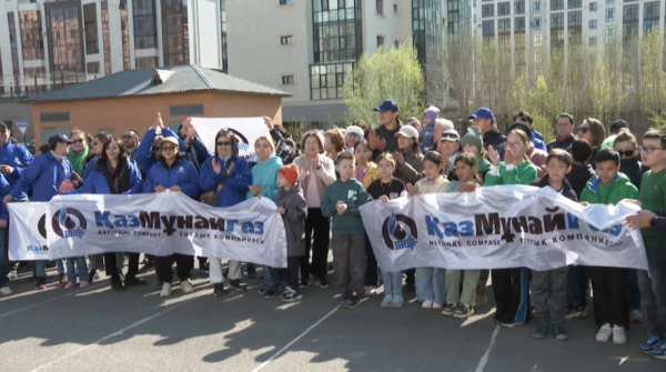 «ҚазМұнайГаз» елімізде жасыл-желектің көбеюіне атсалысуда