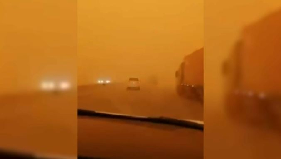 Песчаная буря в Ираке парализовала аэропорты