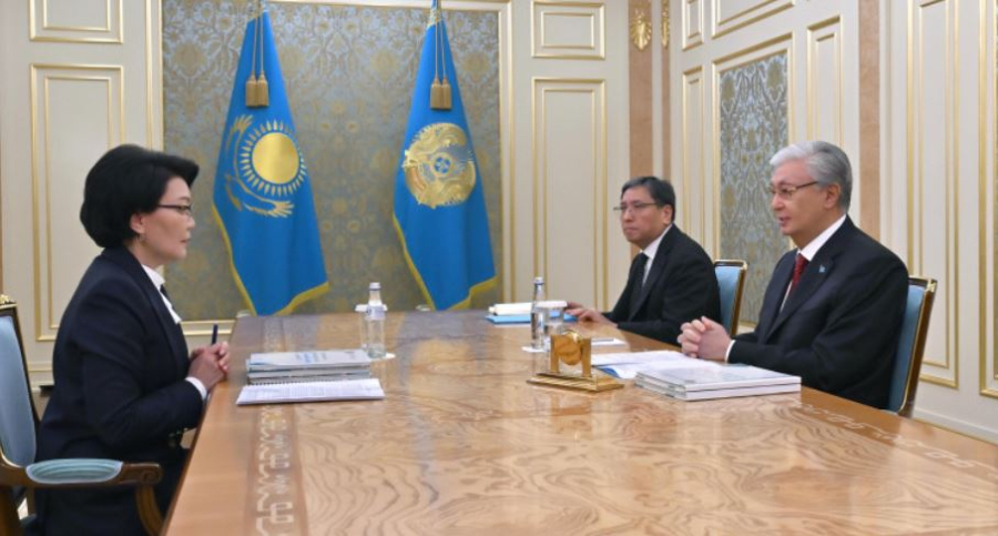 Мемлекет басшысы Еңбек және халықты әлеуметтік қорғау министрін қабылдады