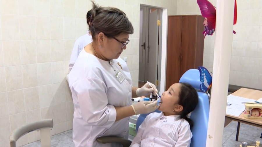 Атыраудағы мектепте тіс емдеу кабинеті ашылды