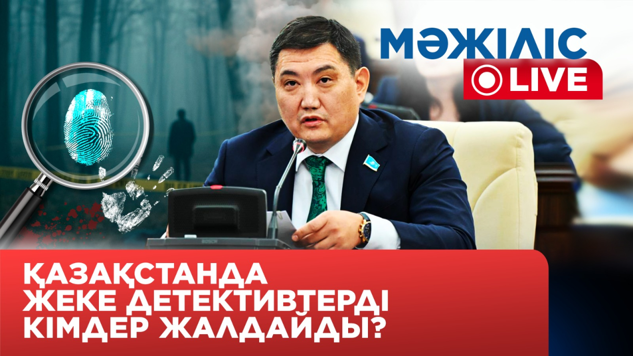 Қазақстанда жеке детективтік қызмет заңдастырылады | Мәжіліс LIVE