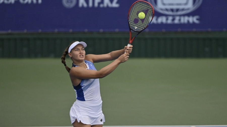 Қазақстандық теннисші WTA рейтингінде бірден 70 позицияға көтерілді