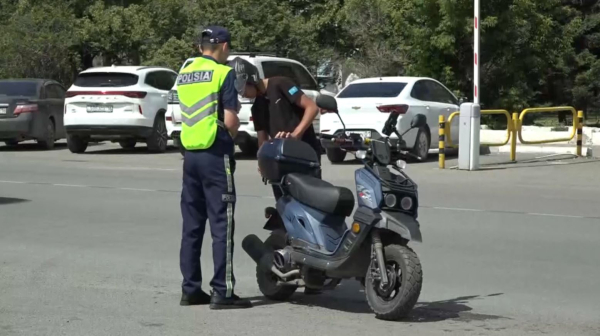 Больше 500 мопедов зарегистрировали в области Абай