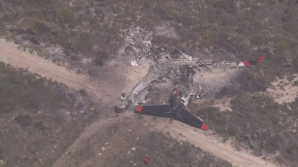 Пожарный самолет разбился в Австралии