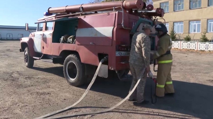 Ақмола облысында 17 өрт сөндіру бекеті ашылды