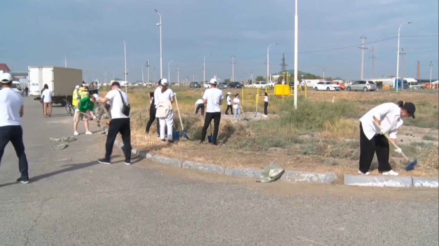 Атырау облысында бір жылда 188 рет сенбілік ұйымдастырылды