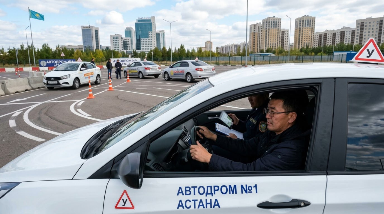 В Казахстане предложили принимать экзамены на права не только в спецЦОНах