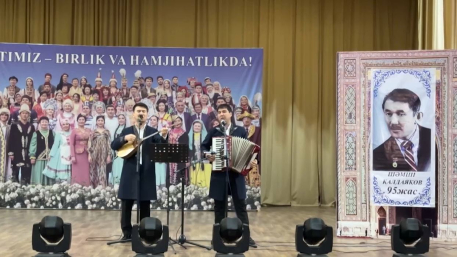 Өзбекстанда Шәмші әндері шырқалды