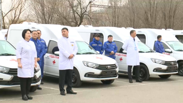 Жамбыл облысына 40 жедел жәрдем көлігі берілді