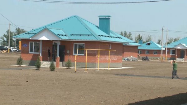 Қостанай облысында судан зардап шеккендерге баспана құрылысы аяқталуға таяды