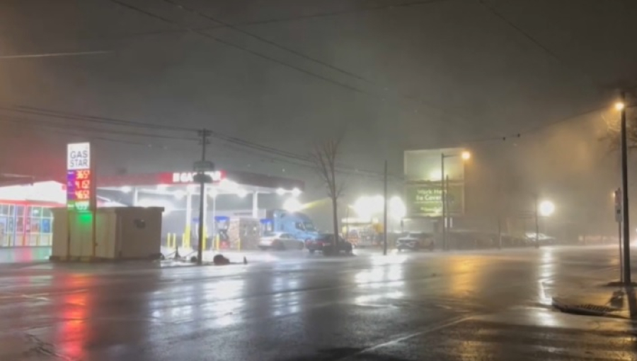 Шторм обрушился на восток США