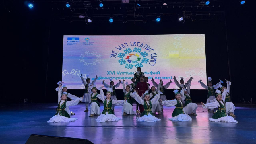 Танцоры детской студии «Жас сарбаз» победили на XI региональных Дельфийских играх