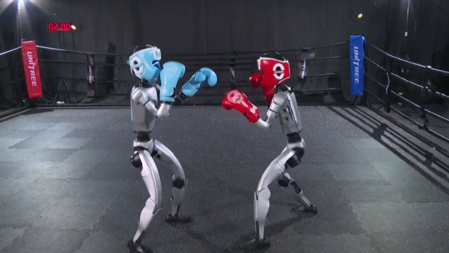 Қытайда роботтар бокс турниріне қатысады