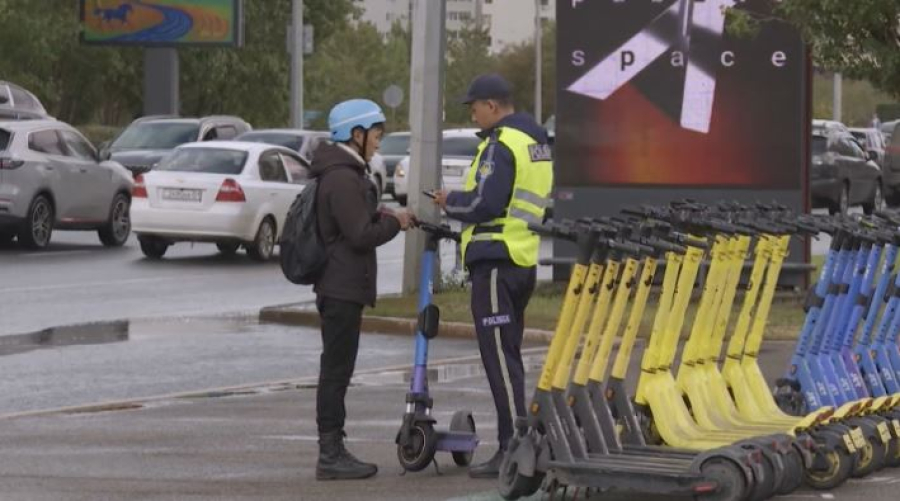 Электросамокатам присвоят регистрационные номера в Казахстане