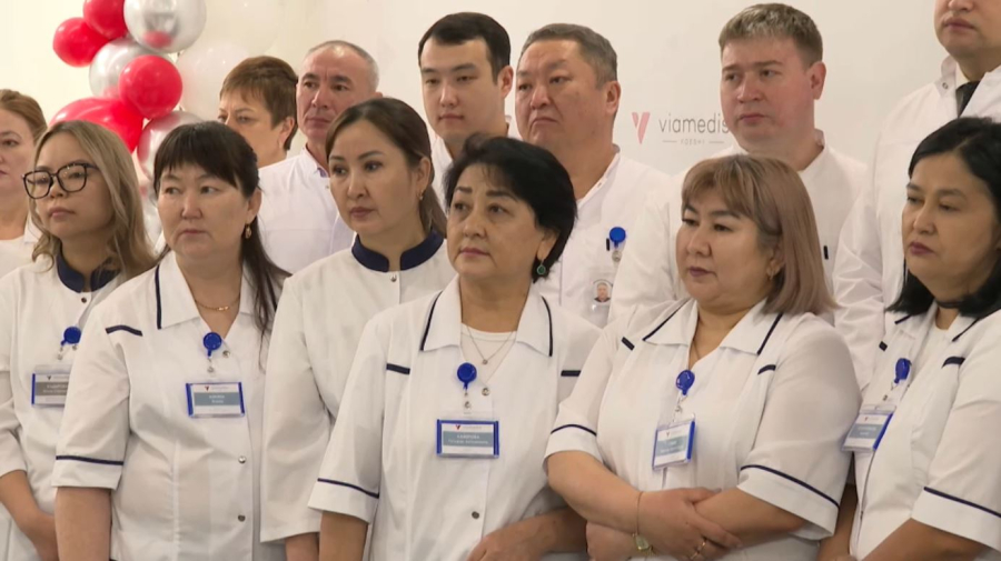 Қосшы қаласында жаңа емхана бой көтерді