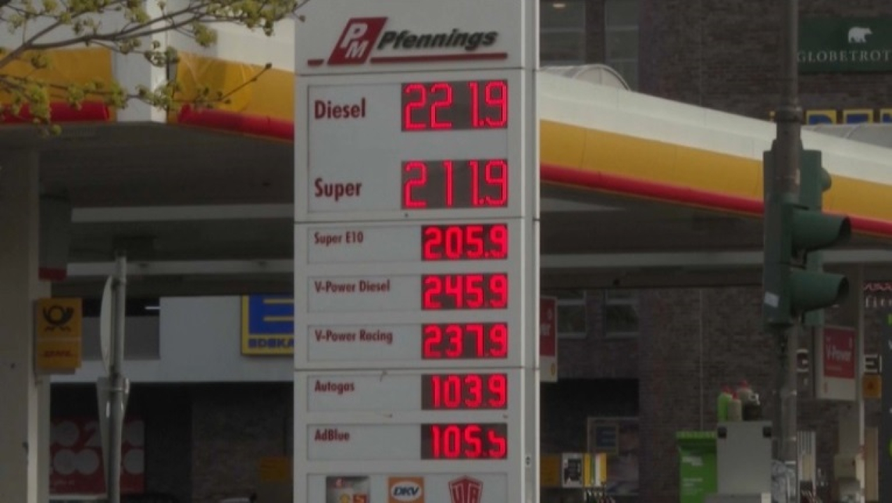 Дизель подорожал до рекордного уровня в Германии