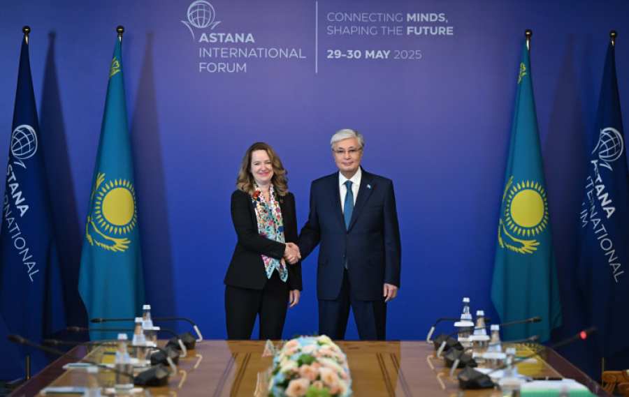 Мемлекет басшысы Миграция жөніндегі халықаралық ұйымның бас директорын қабылдады