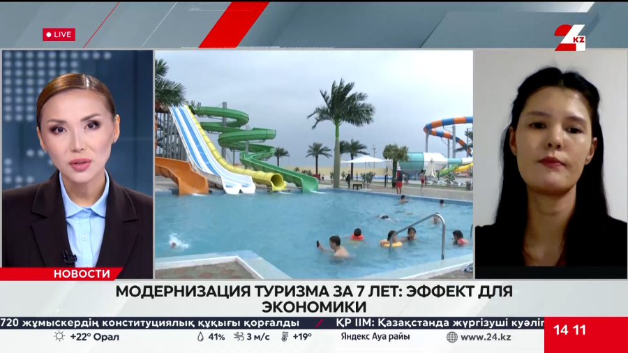 Модернизация туризма за 7 лет: эффект для экономики. Асель Адамова