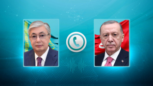 Состоялся телефонный разговор Главы государства с президентом Турции