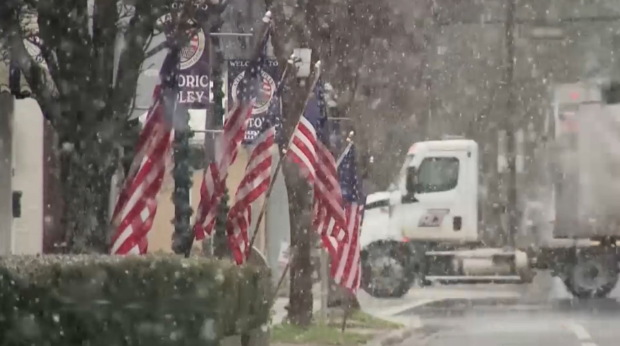 Зимний шторм охватил восток США