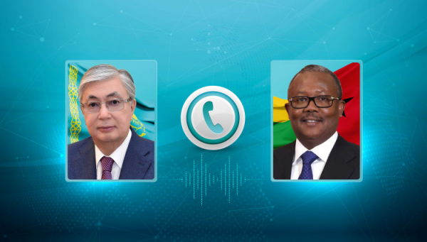 Мемлекет басшысы Гвинея-Бисау Президентімен телефон арқылы сөйлесті