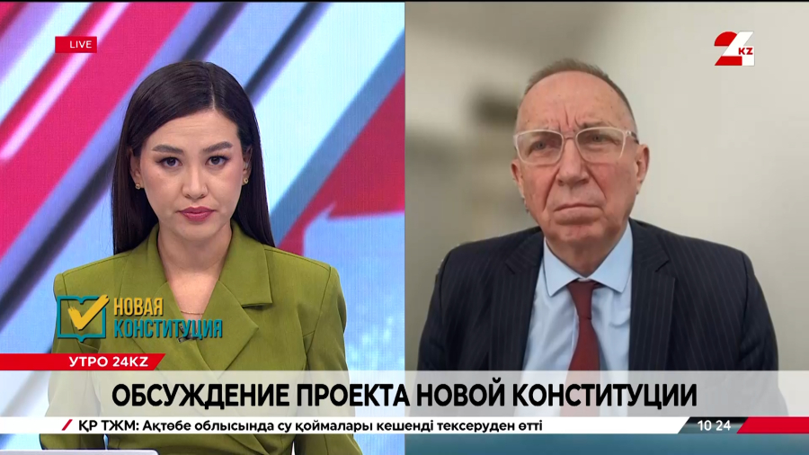 Обсуждение проекта новой Конституции. Николай Турецкий