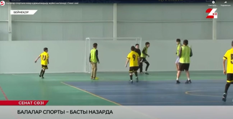 Балалар спортына жаңа қаржыландыру жүйесі енгізіледі | Сенат сөзі