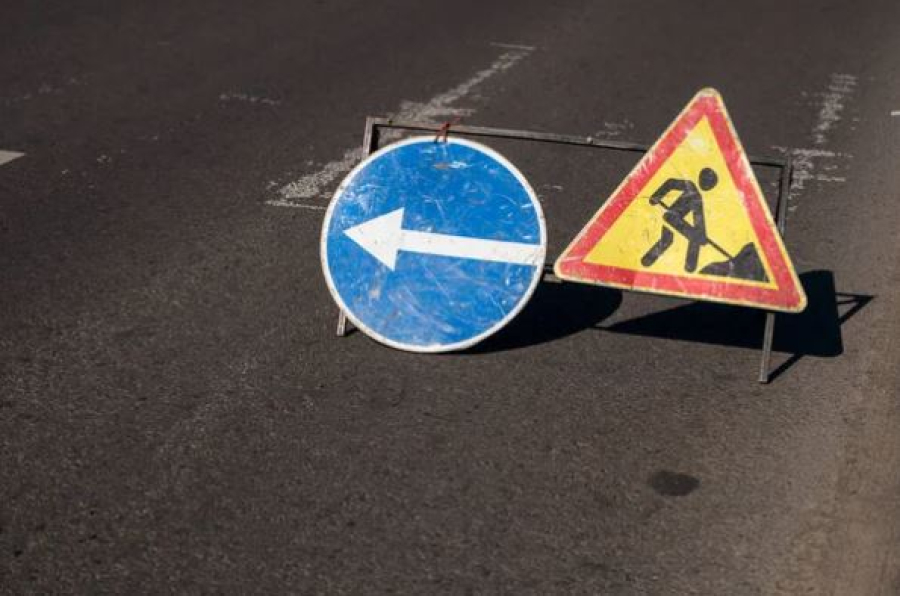 Участок проспекта Абылай хана закрыли на ремонт