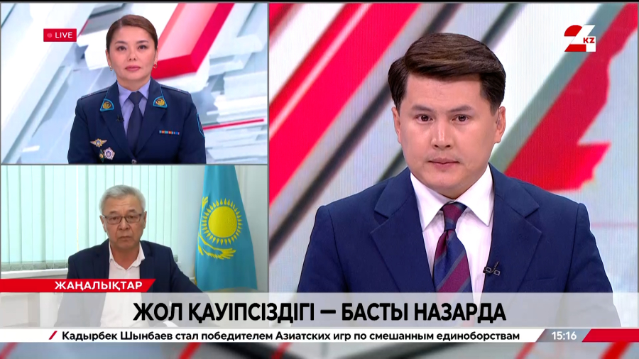 Жол қауіпсіздігі – басты назарда. Ақтоты Боранова, Амантай Досмағанбет