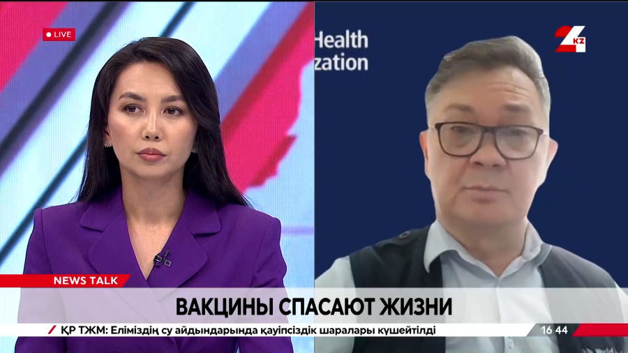 Вакцинация – профилактика заболеваний. Канат Суханбердиев
