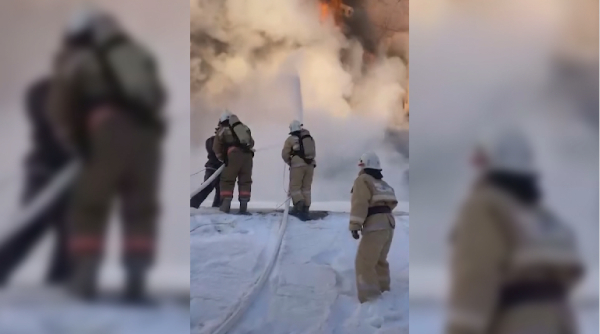 Пожар случился на электроподстанции в Актюбинской области