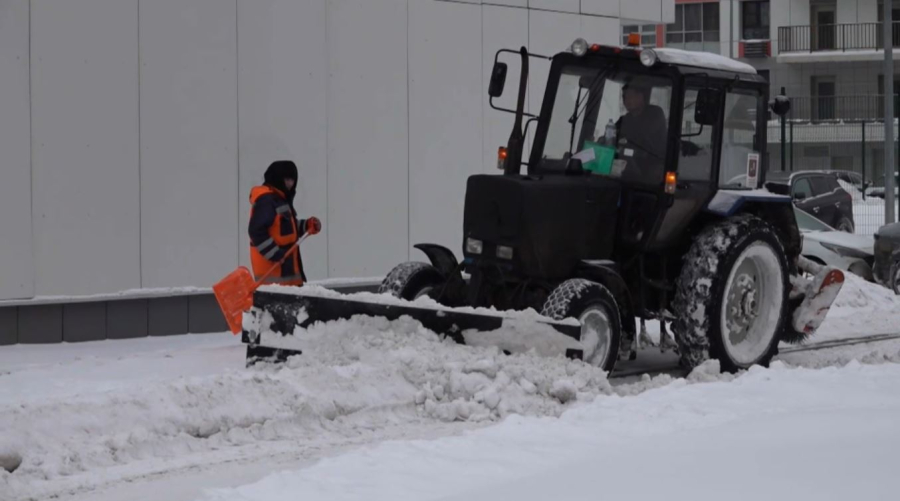 Мәскеуде қалың қар жауды