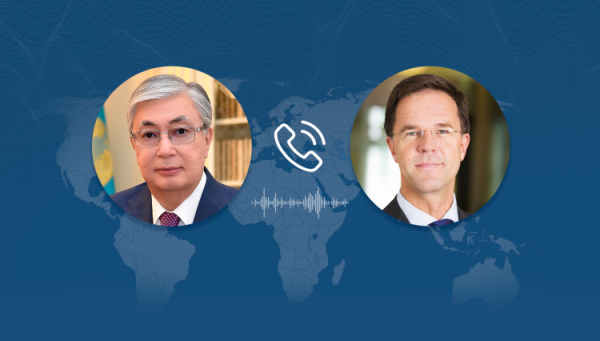 Глава государства провел телефонный разговор с исполняющим обязанности премьер-министра Нидерландов