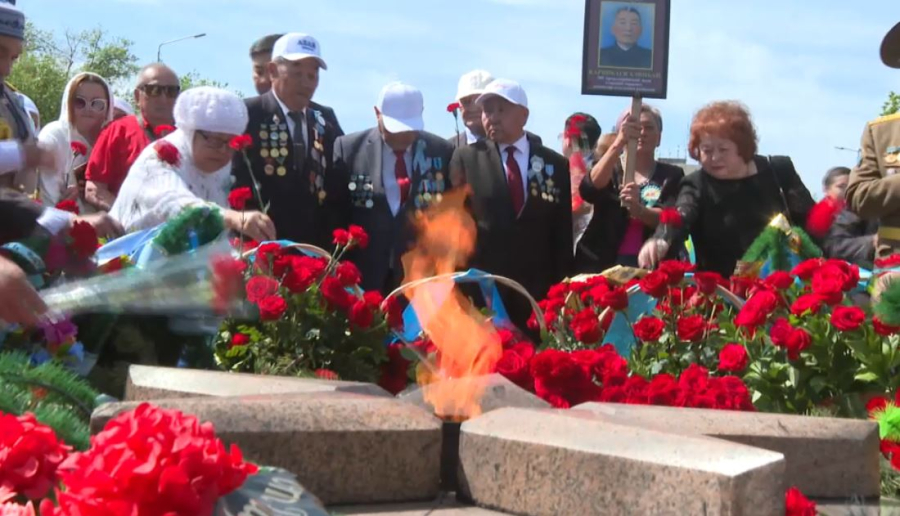 Абай облысында майдан даласында құрбан болғандарға тағзым жасалды
