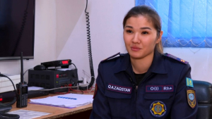 Чемпионка Казахстана работает в пожарной части Кызылорды